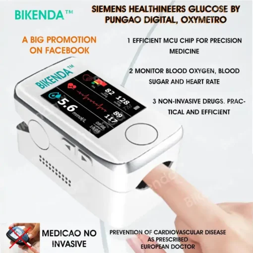 Bikenda™ A.M.A.-Approved Non-Invasive Blood Sugar Monitor - Image 2