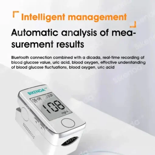 Bikenda™ Precision Glucose Monitoring Premium Non-invasive Medical Device - Image 6