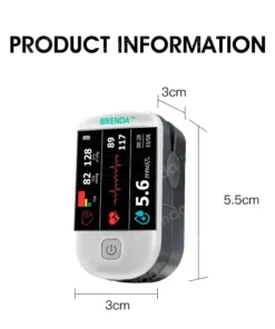 Bikenda™ Premium Next-Generation 3-in-1 Non-Invasive Laser Glucose Meter