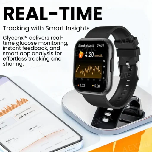 Glycenx™ AI Blood Glucose Monitoring Wristband (𝟟𝟘% 𝕆𝔽𝔽 𝗘𝗡𝗗𝗦 𝗜𝗡 𝟭𝟬 𝗠𝗜𝗡𝗨𝗧𝗘𝗦)