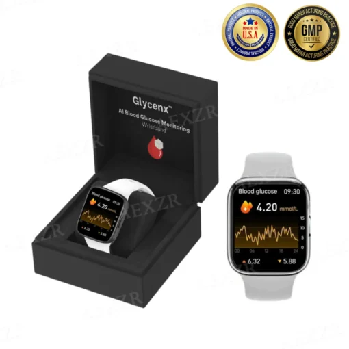 Glycenx™ 👩‍⚕️Recommended by Experts!👨‍⚕️ AI Blood Glucose Monitoring Wristband 🎉🅂🄰🄻🄴🅂 🅴🅽🅳 🆂🅾🅾🅽🎉