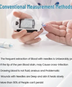 QIAWI™ GlucoSense Non-Invasive Laser Blood Glucose Meter