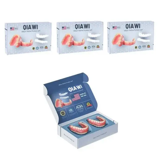 QIAWI™- Premium Custom Silicone Denture Set - Image 18