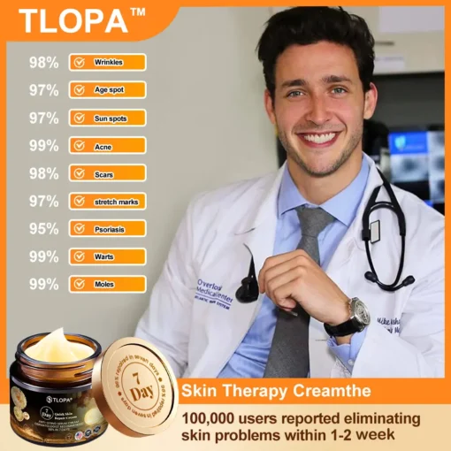 TLOPA® 7-Day Multi-Effect All-in-One Skincare Cream - Image 2